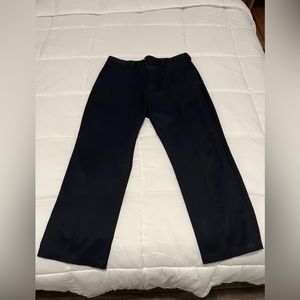 Men’s 38x30 Haggar Navy Blue Dress Pants